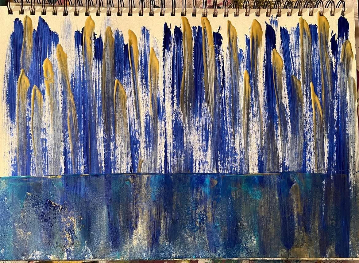 De bleu et d'or