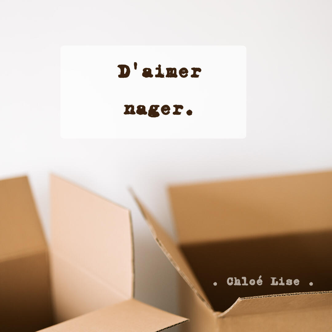 D'aimer nager
