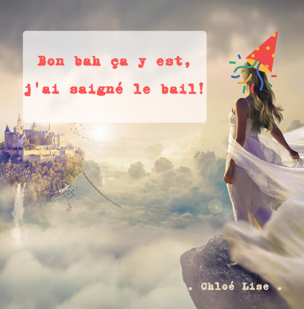 j'ai saigné le bail !