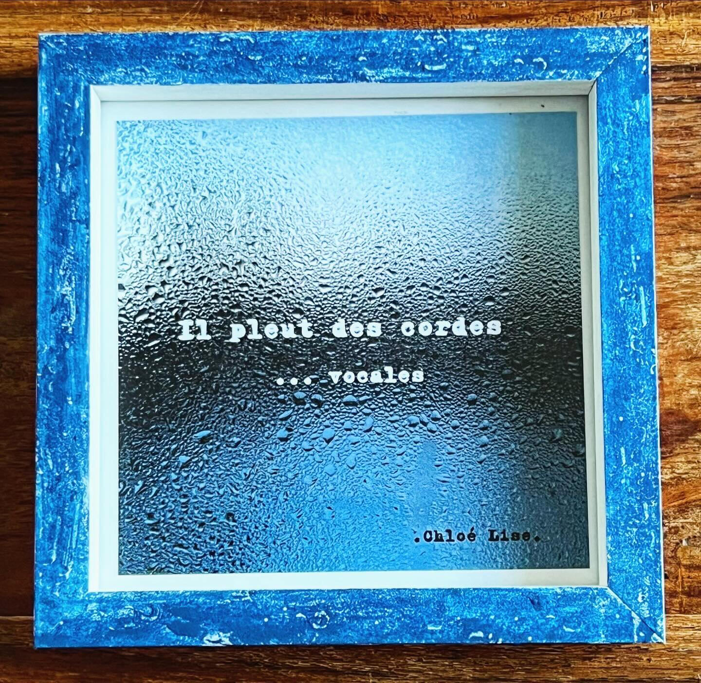 Il pleut des cordes vocales