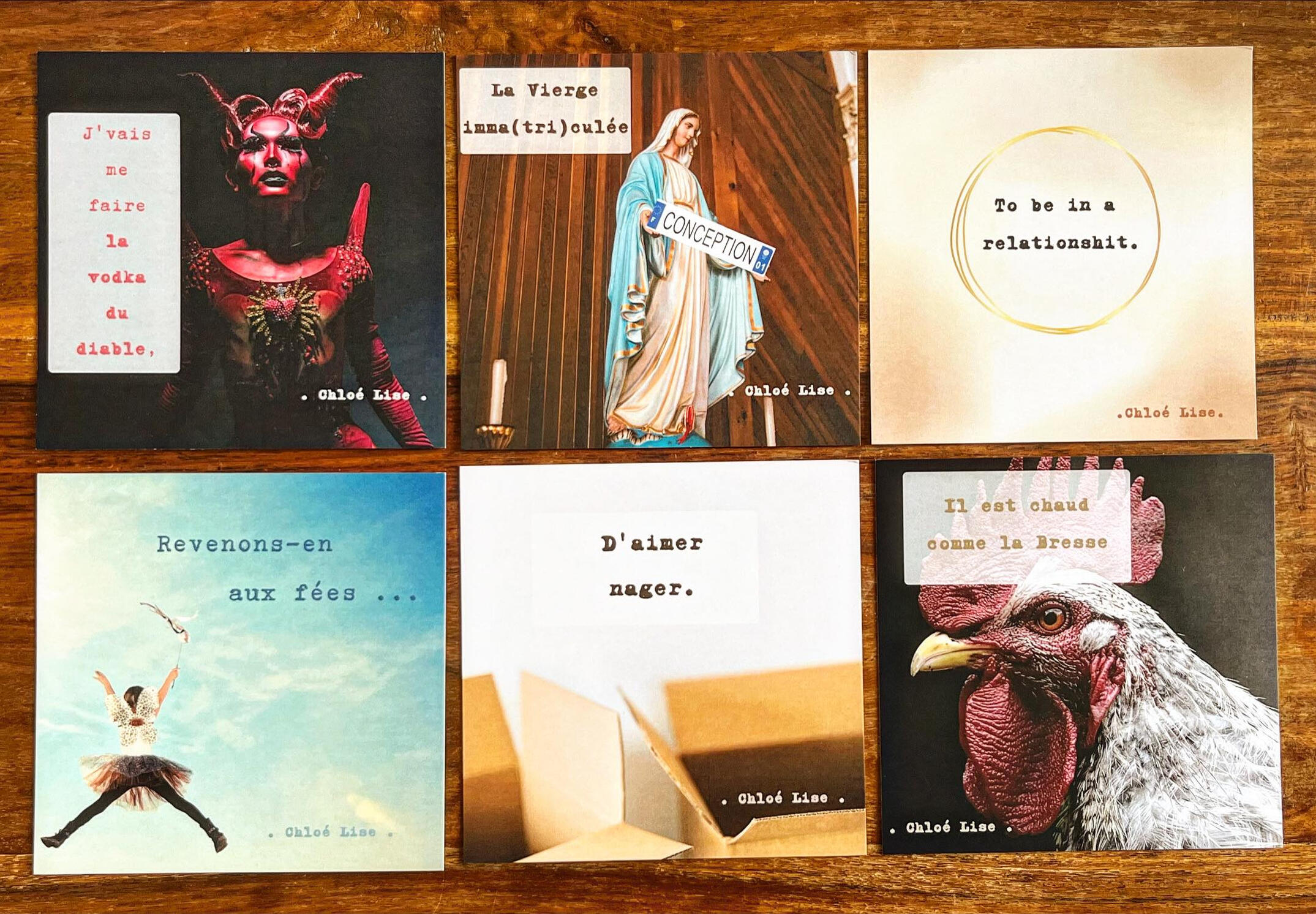 Cartes postales Mes Dys